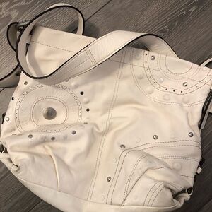 Coach Hobo Style Appliqué studded shoulder purse
